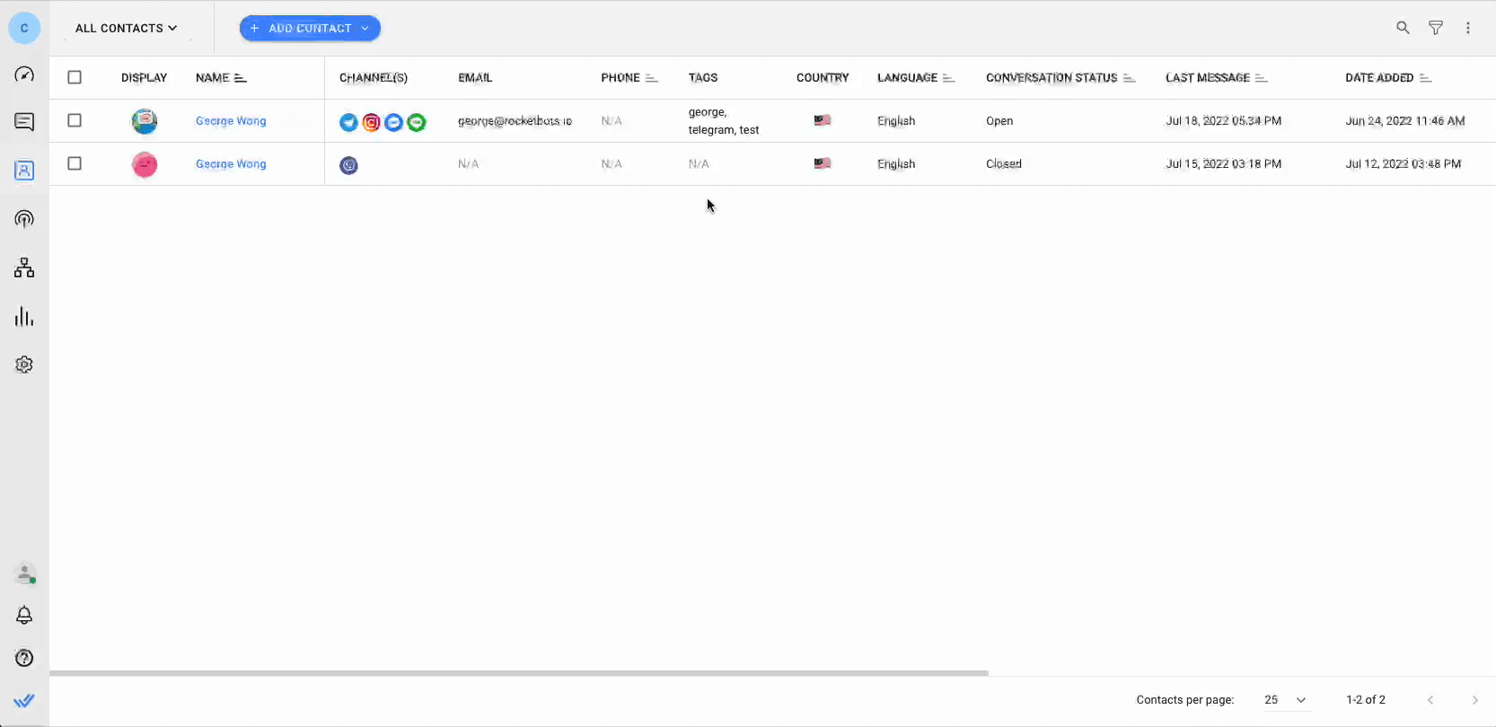 How to Sell on LINE: Merge your contacts to consolidate conversations and details