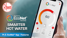 Click to view the Rheem Econet App Features video