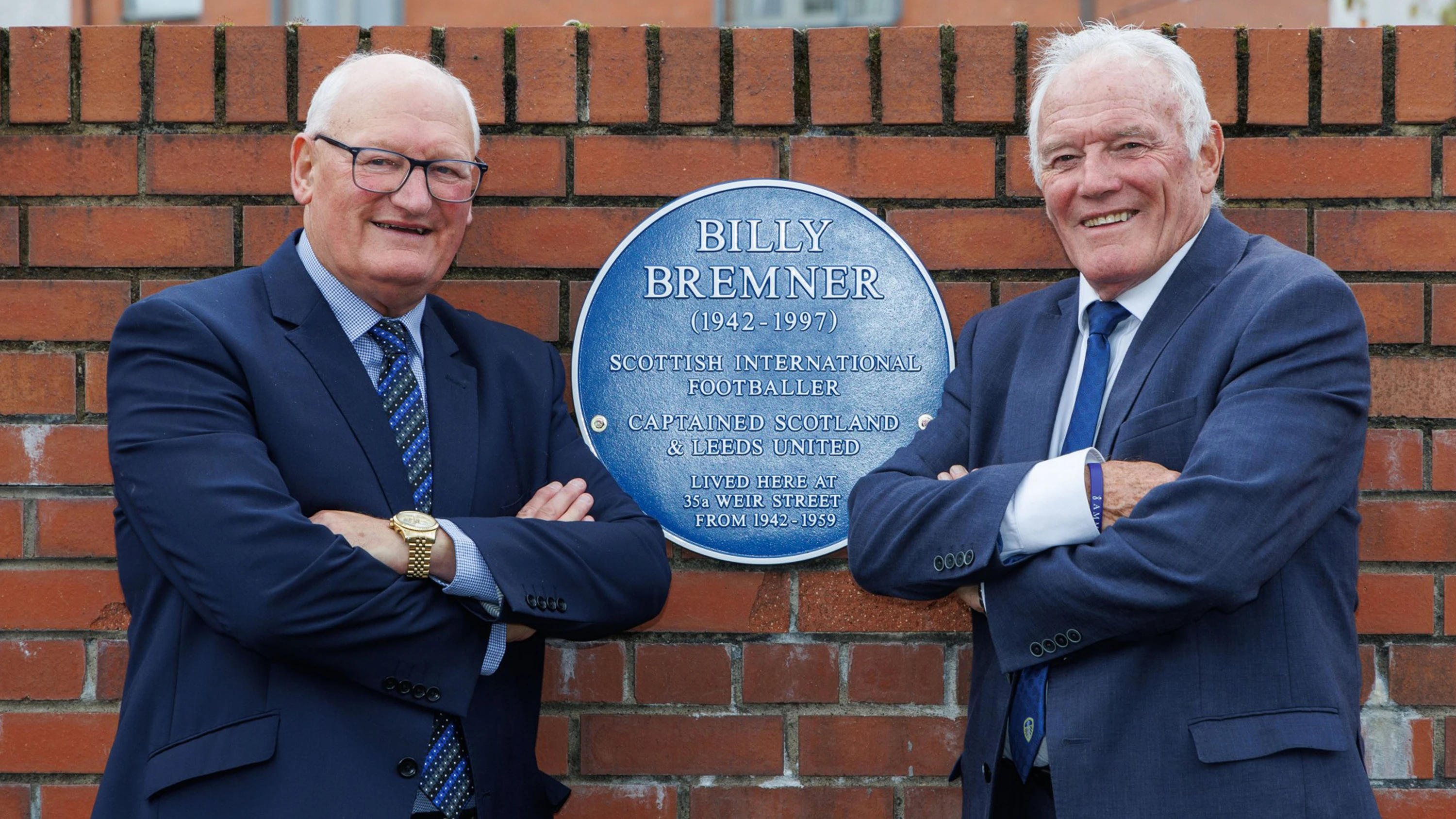 Billy Bremner Plaque