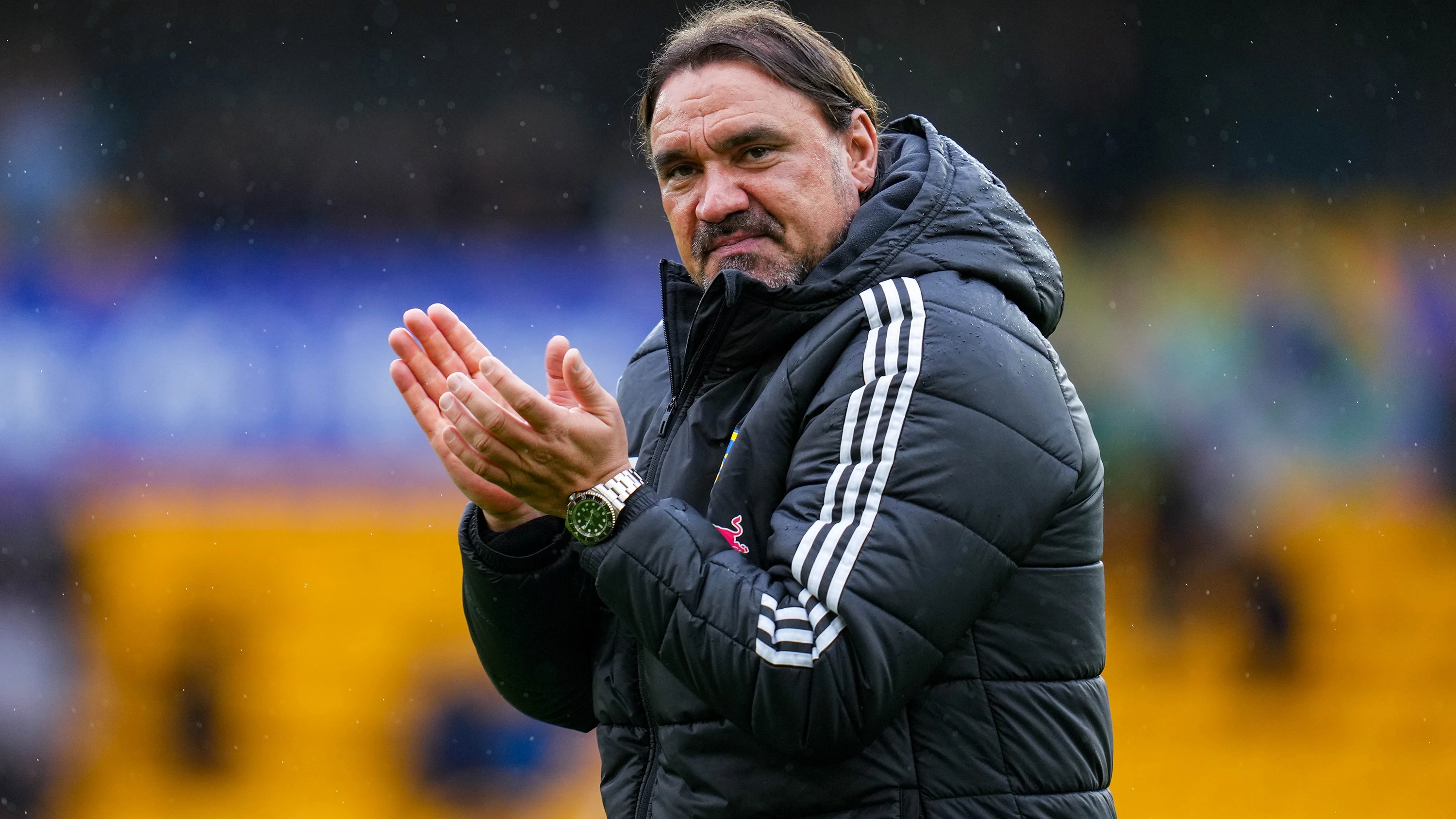 Daniel Farke at Molineux Stadium