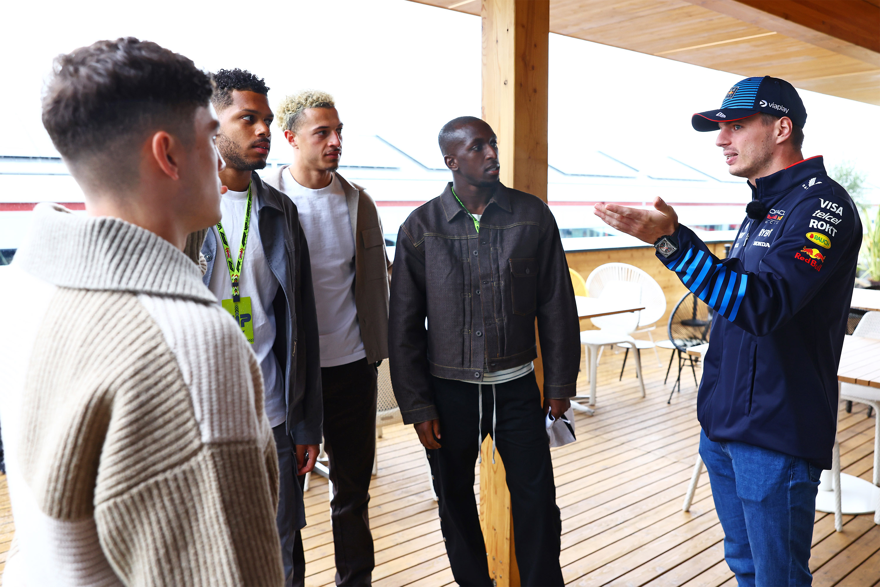 Leeds United visit Red Bull Racing at the British GP - Leeds United
