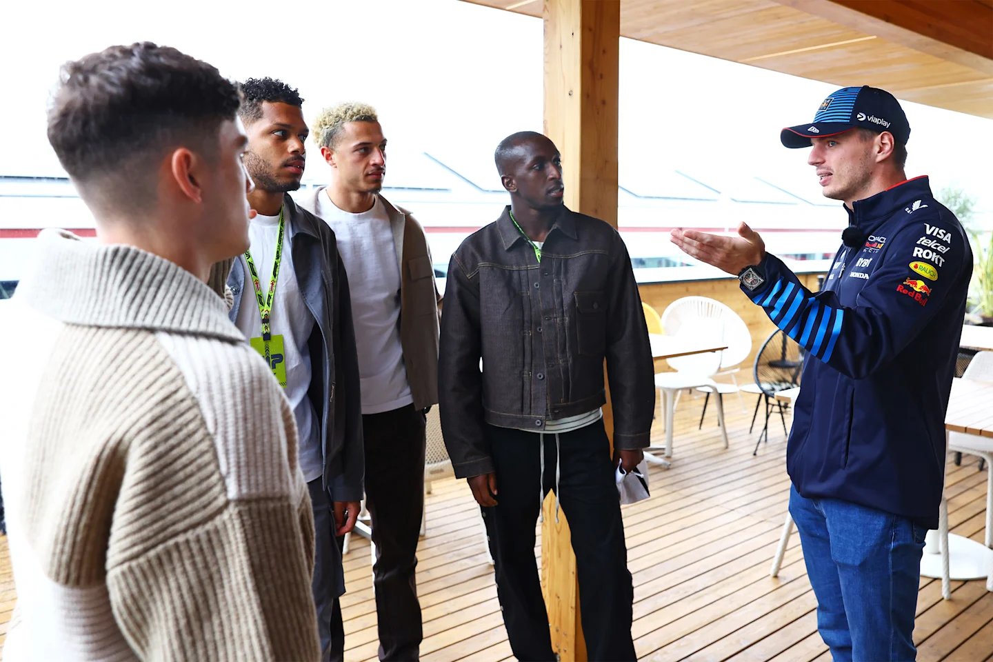 Leeds United visit Red Bull Racing at the British GP - Leeds United