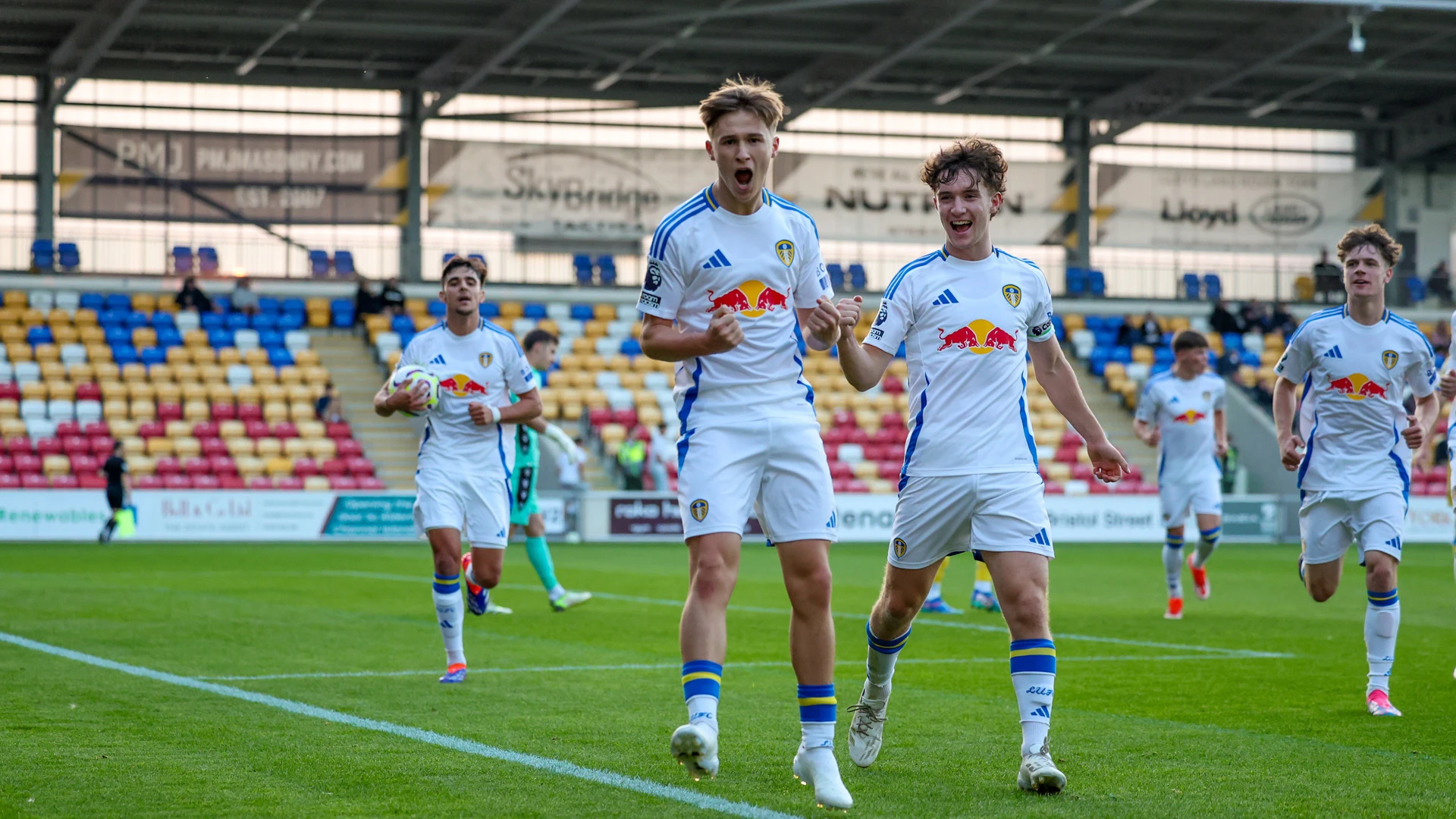 LUFC U21 vs CPFC U21 goal cele