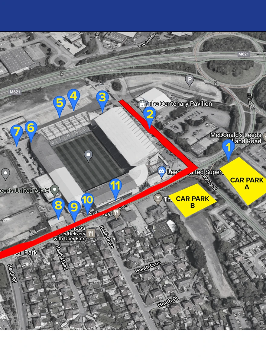 Access Statement: Stadium Map