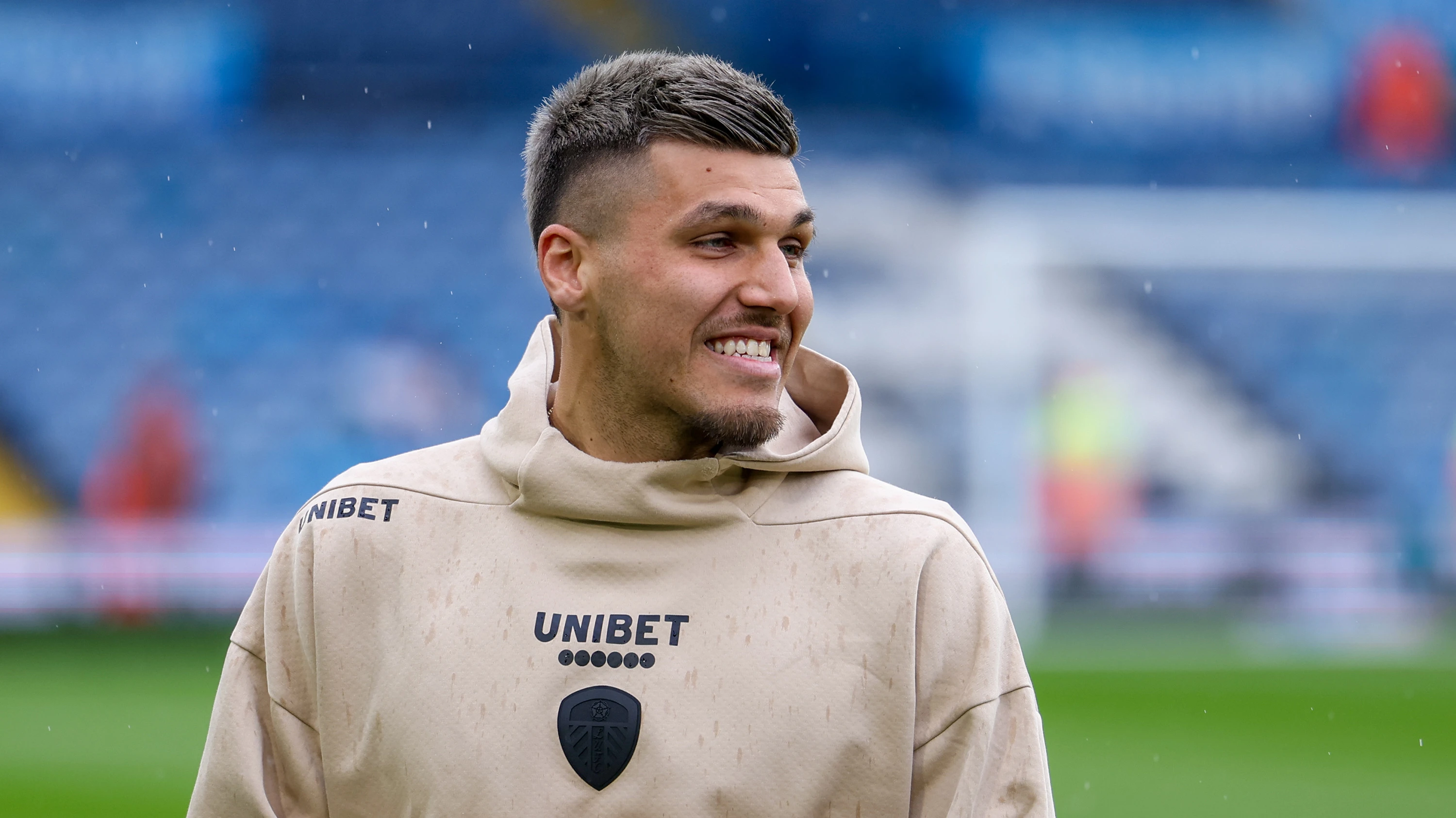 Joel Piroe arrives at ER