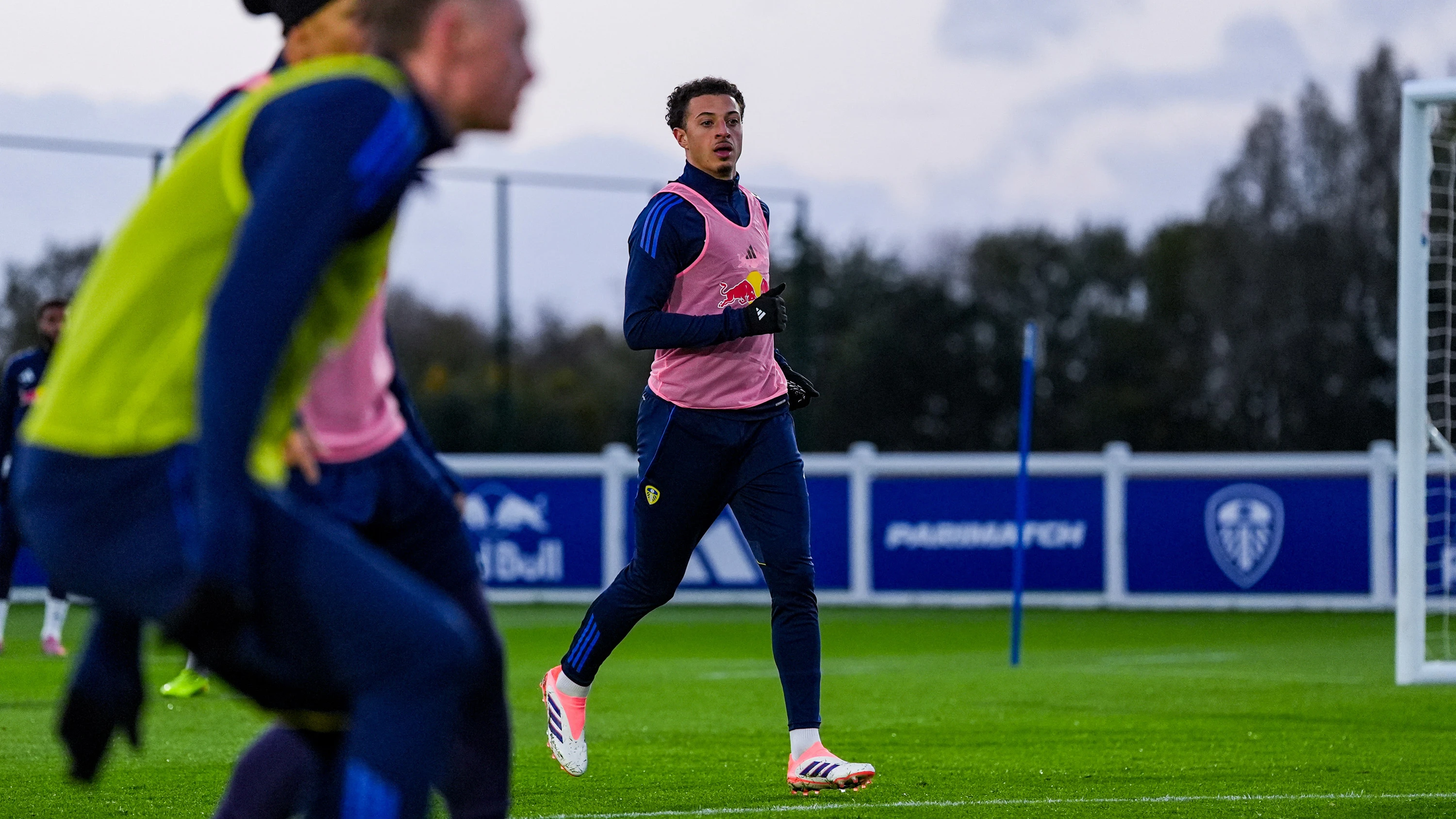 Ethan Ampadu pre Forest training