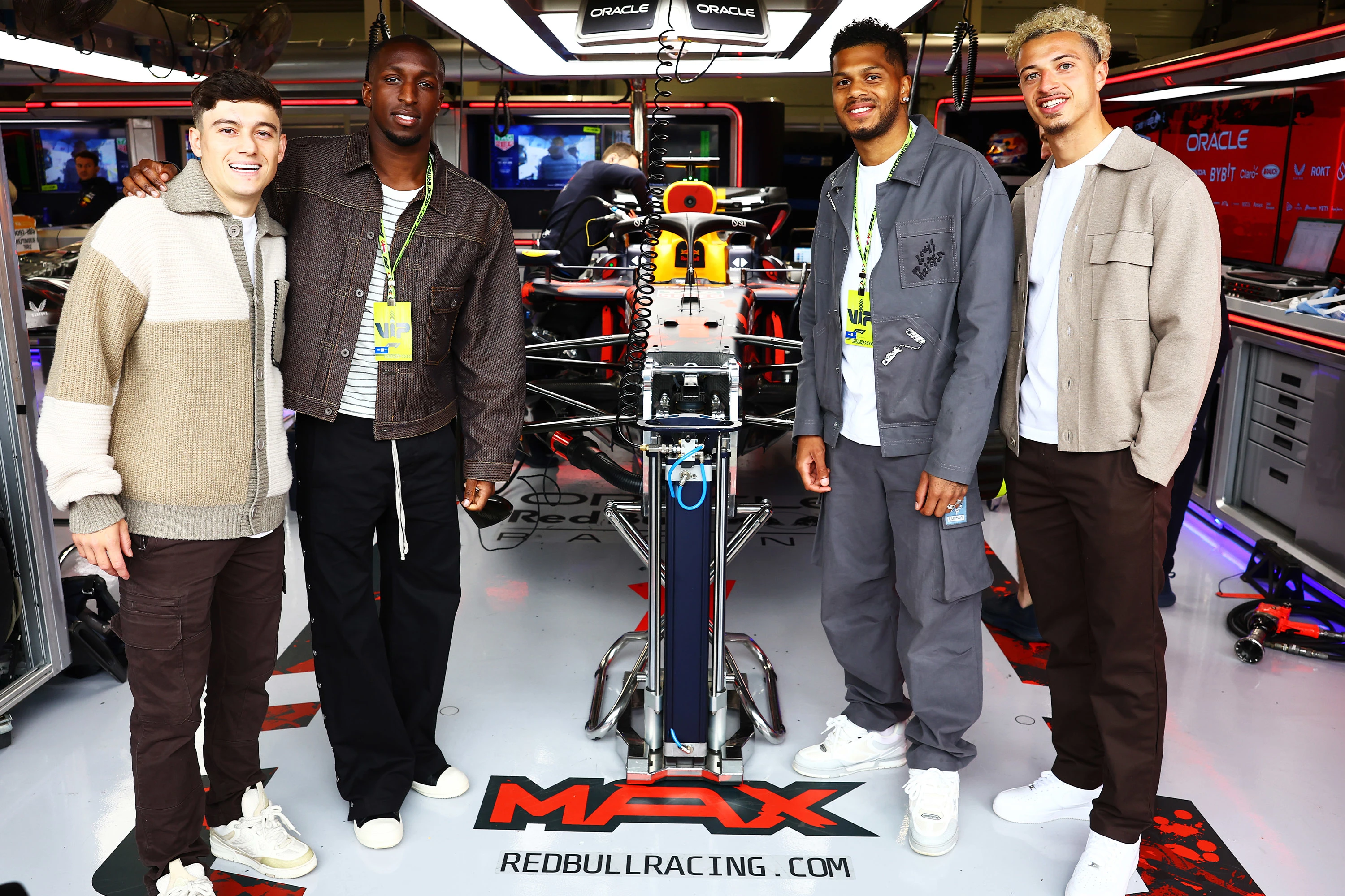 Leeds United visit Red Bull Racing at the British GP - Leeds United