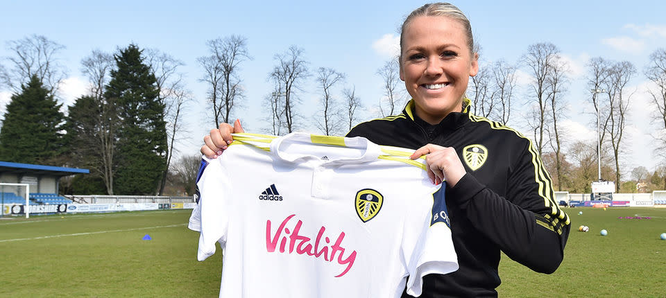 Amy Rix Leeds Amy Woodruff signs for Leeds United Women - Leeds United