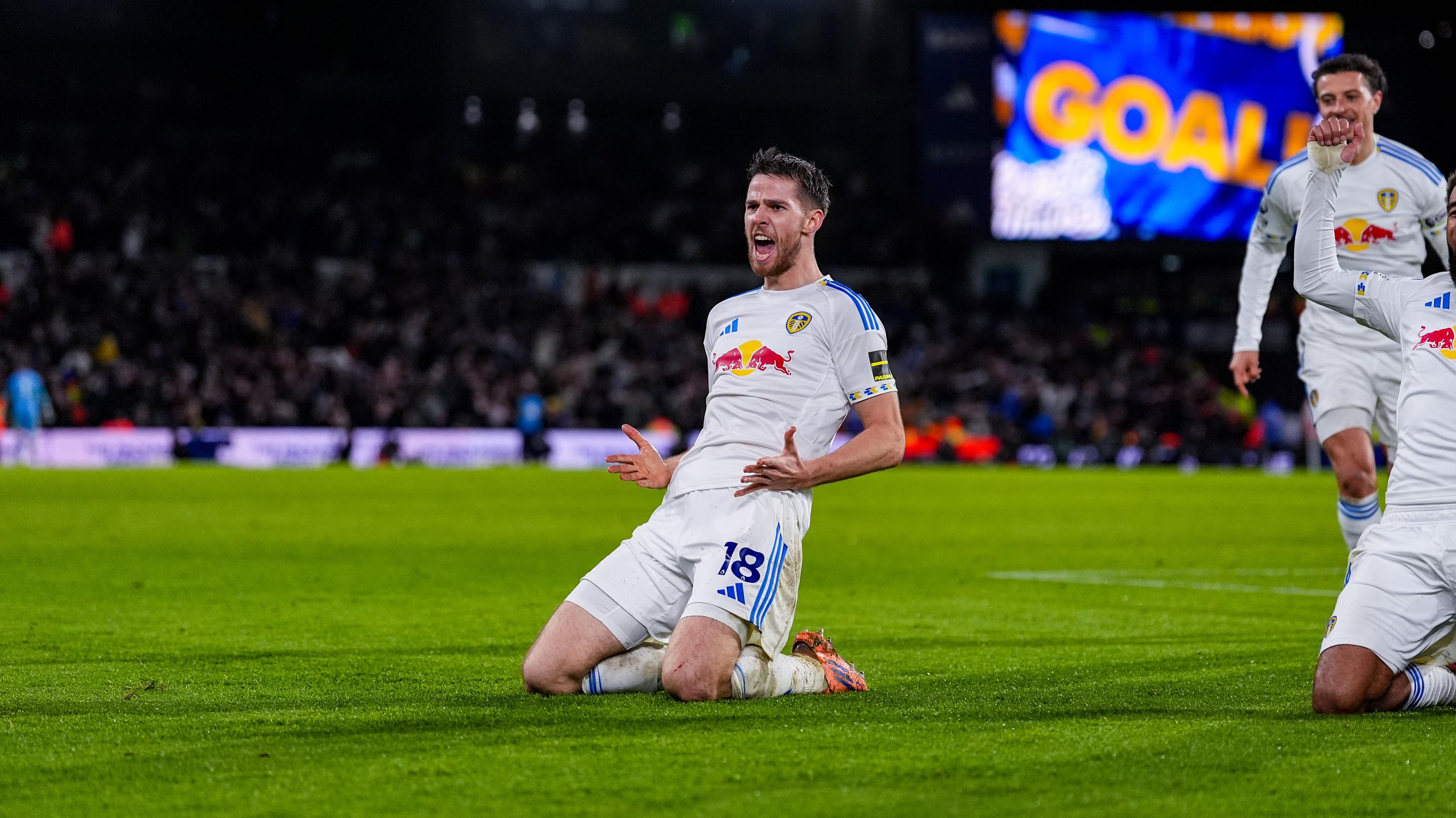 Anton Stach celebration vs Liverpool (1)