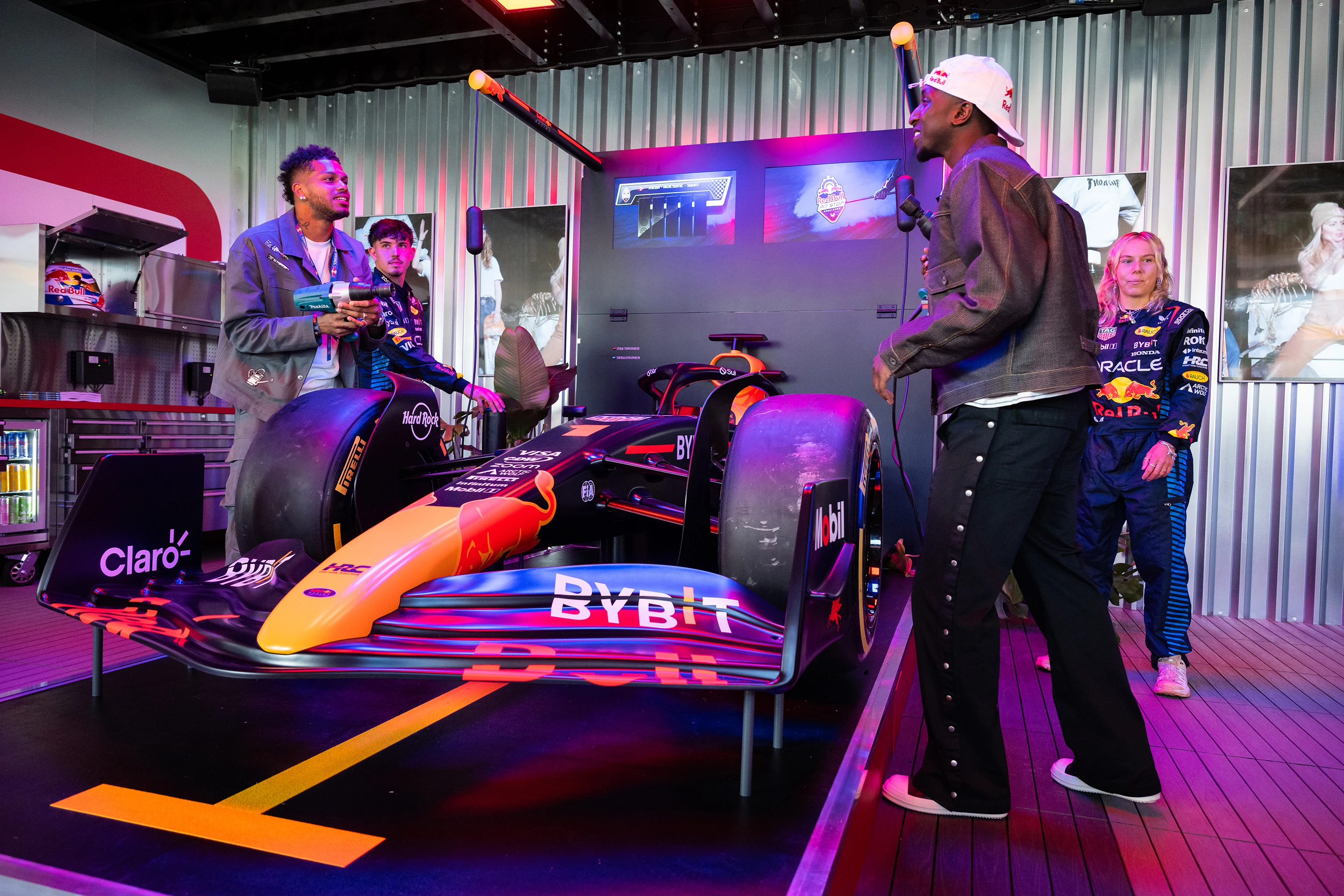 Leeds United visit Red Bull Racing at the British GP - Leeds United