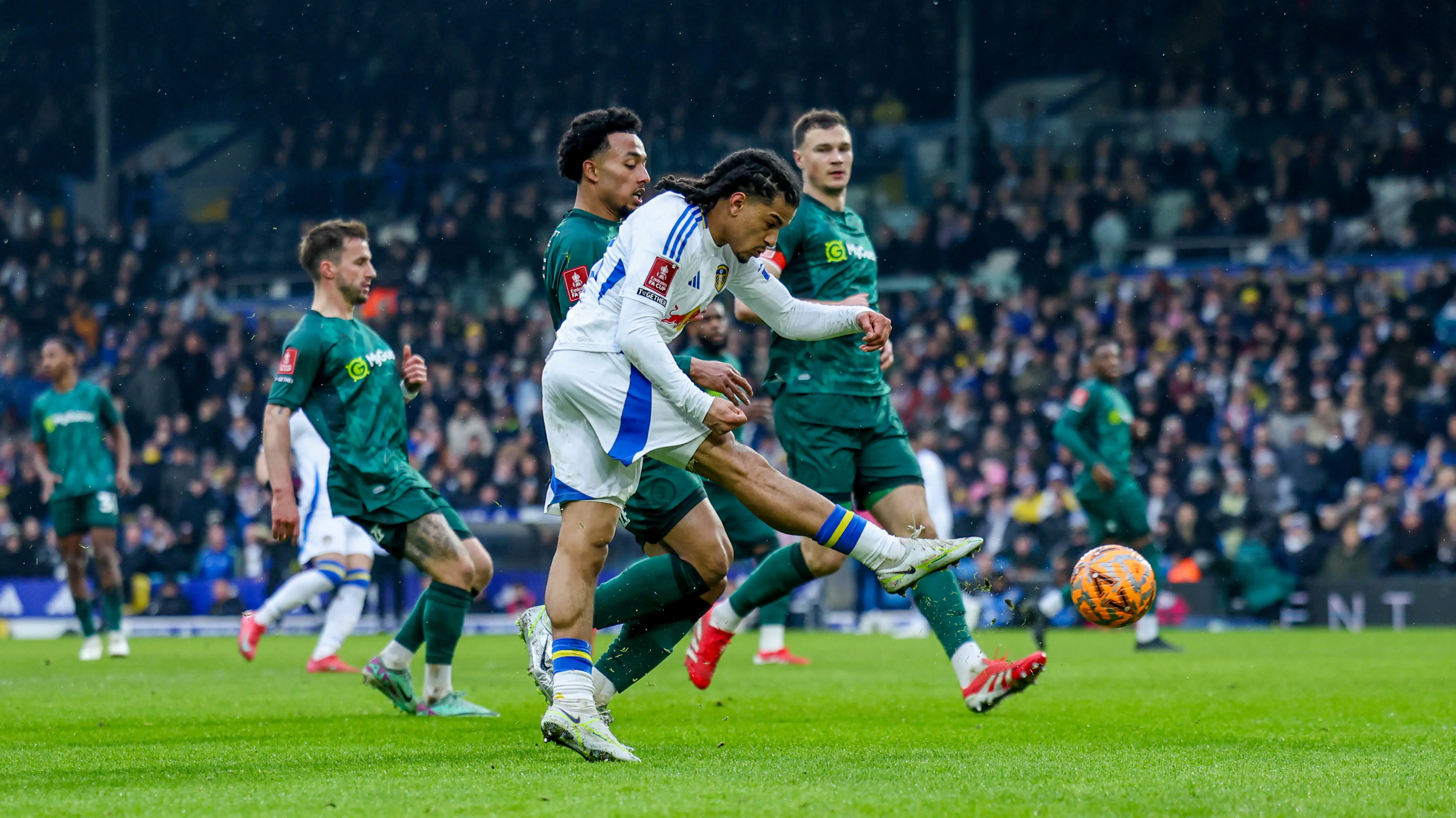 Isaac Schmidt during the FA Cup 5th Round against Millwall