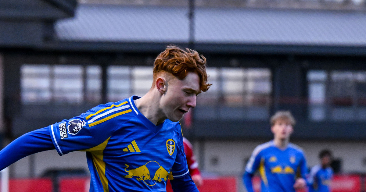 Callum Reed Leeds U18s Report: Liverpool vs Leeds United - Leeds United