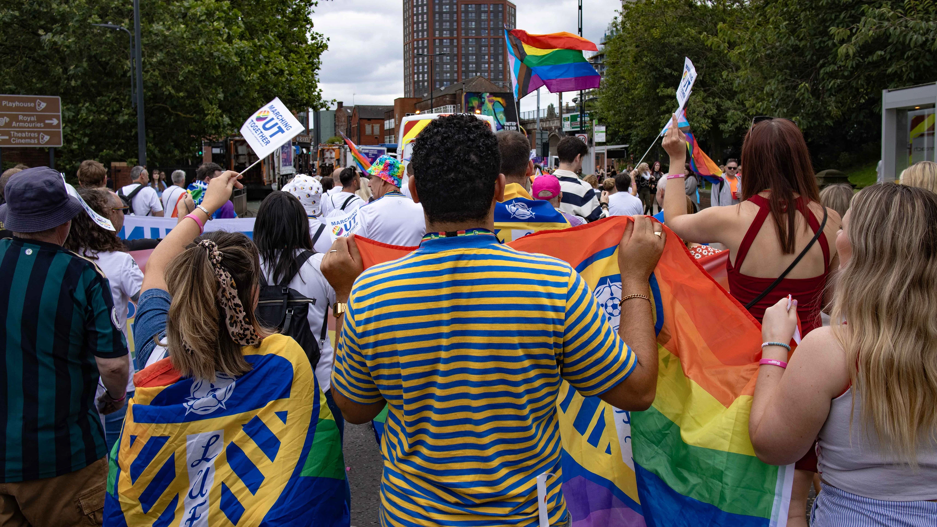Pride event in Leeds (July 2024)