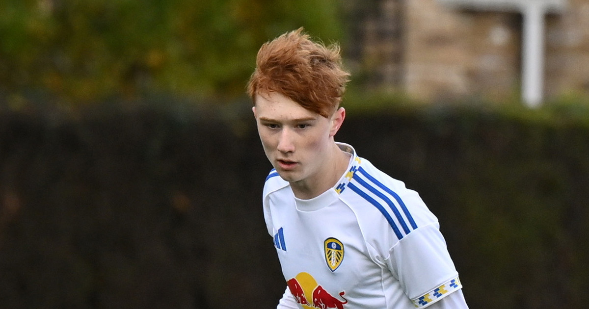 Callum Reed Leeds U18s Report: Manchester United 0-0 Leeds United - Leeds United