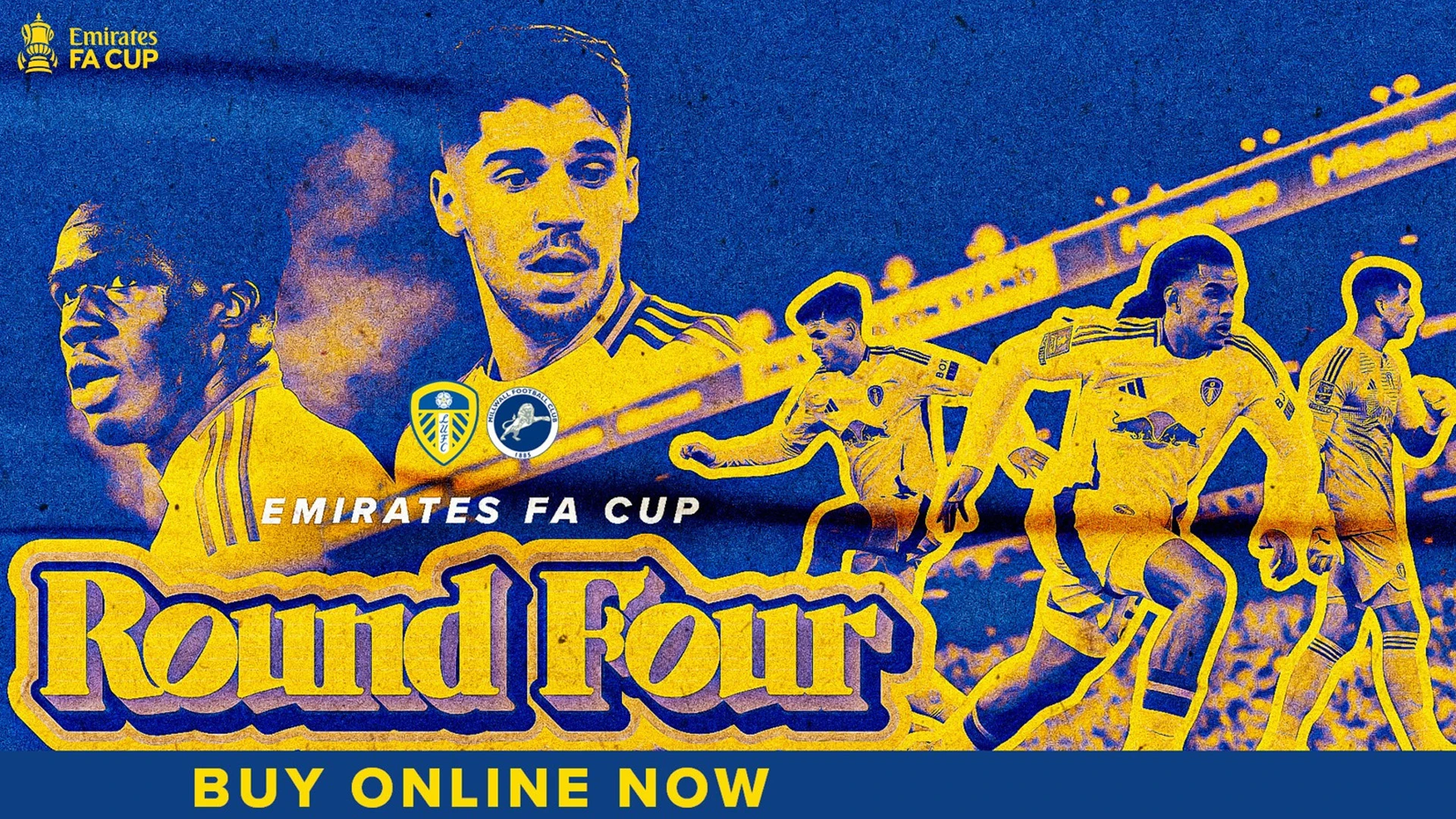 Ticket graphic vs Millwall FA Cup