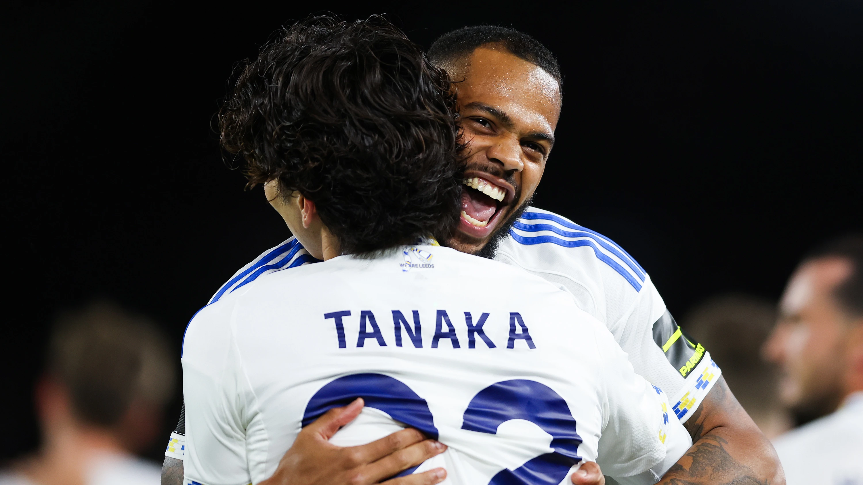 Nmecha Tanaka Celebrating