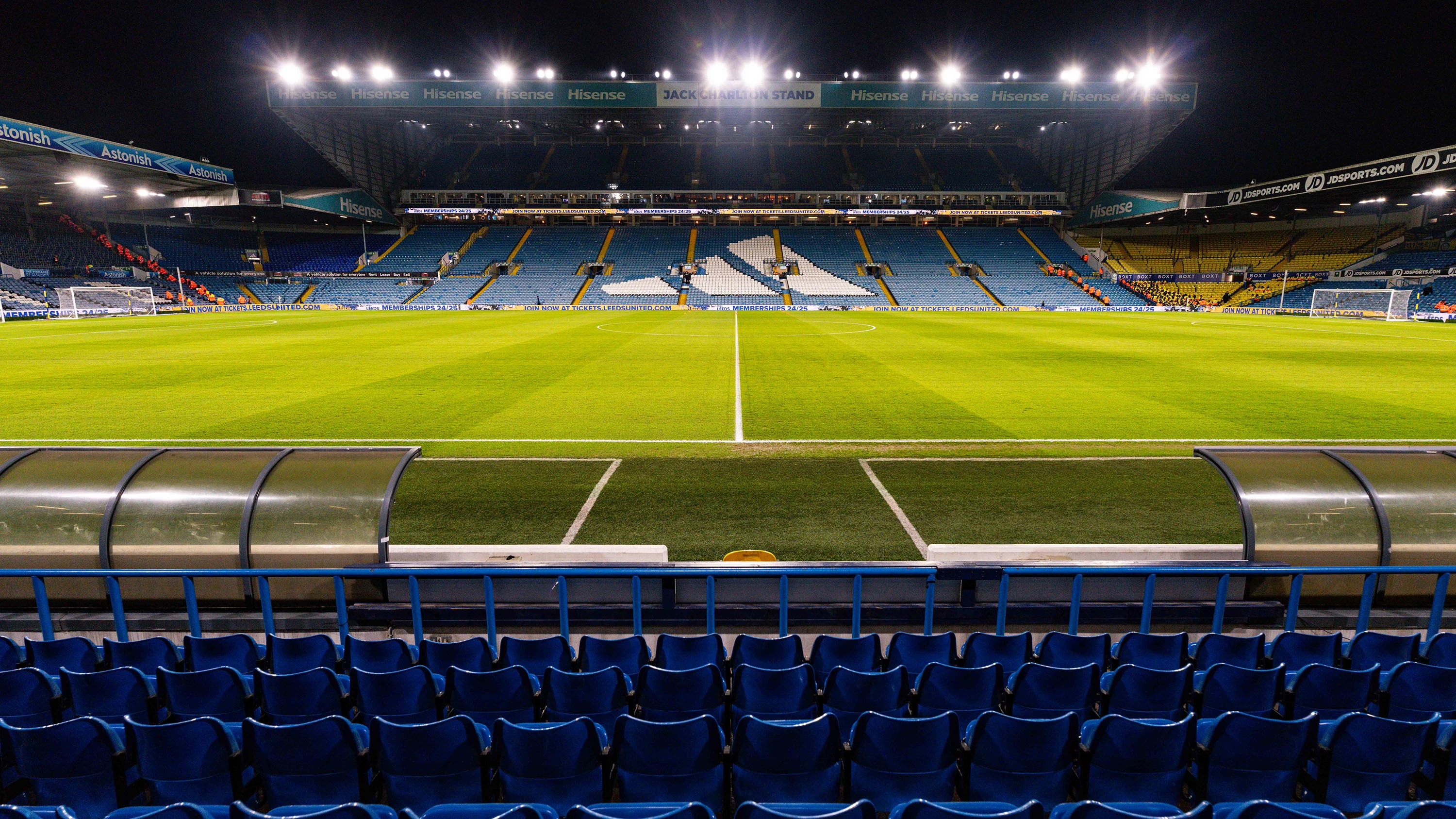 ELLAND ROAD NIGHT