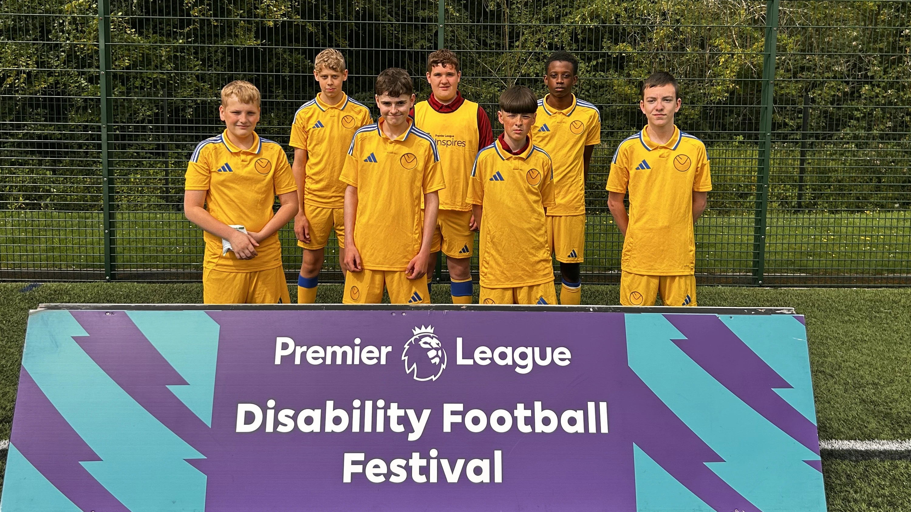 Tournament success for Leeds United Disability team photo