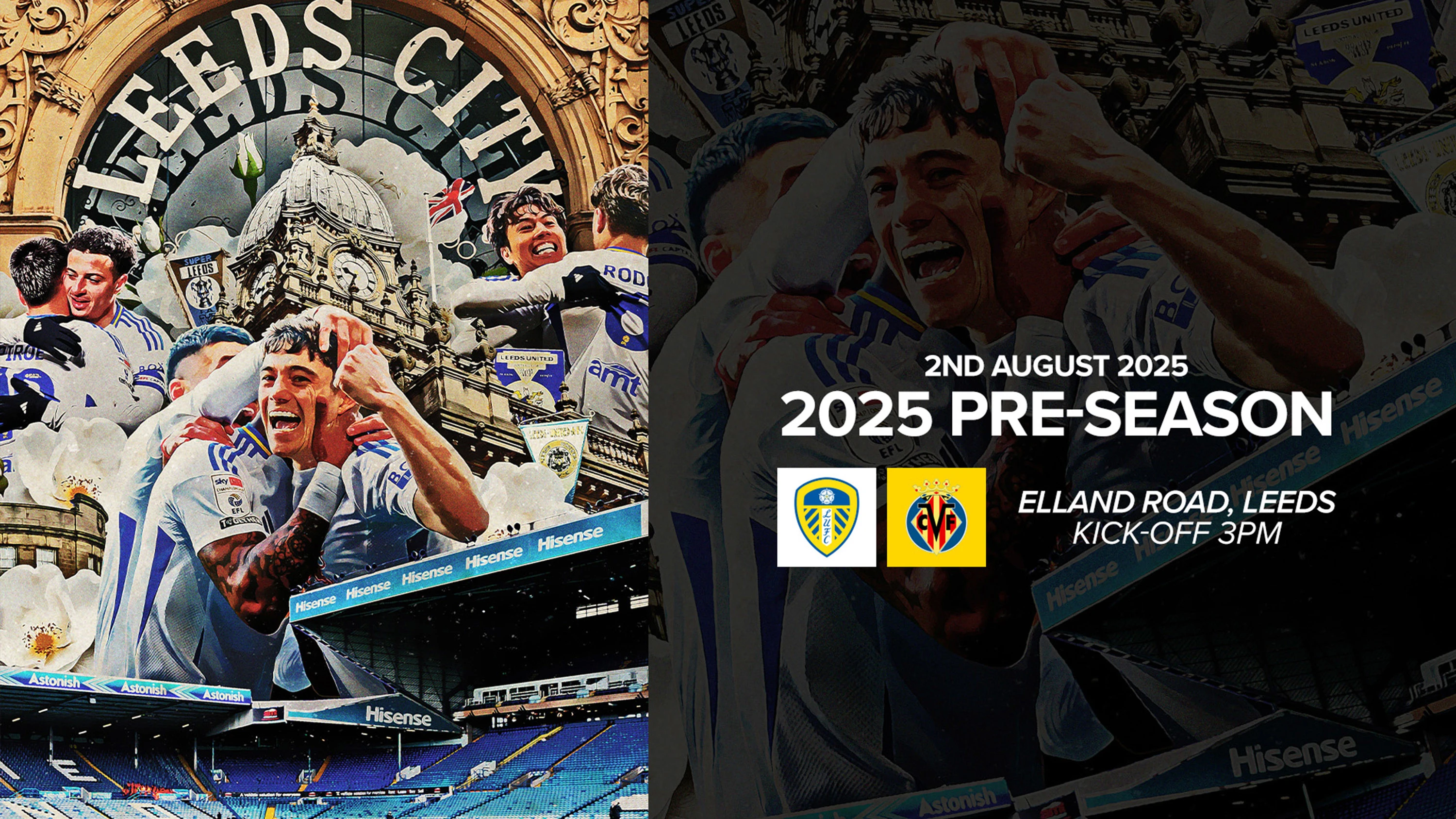 Villarreal Pre-Season Graphic