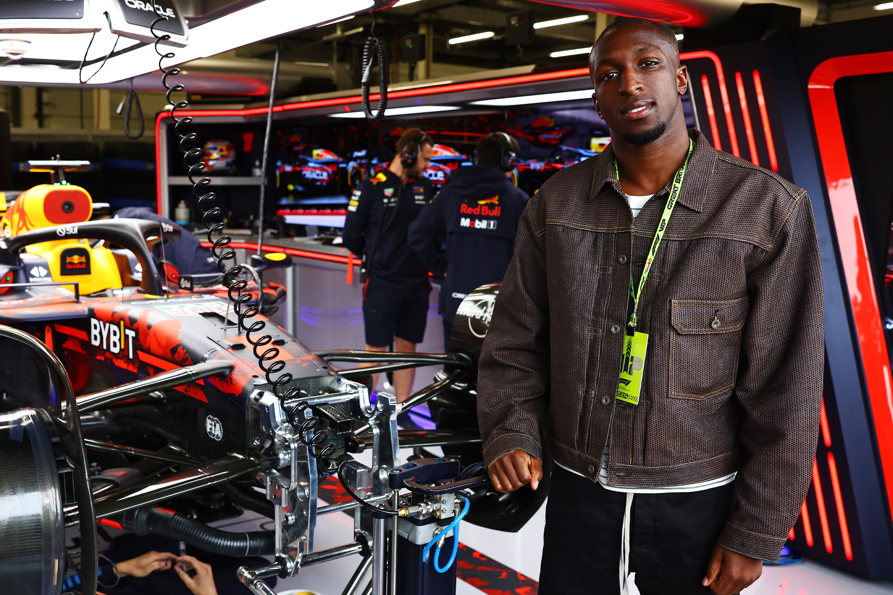 Leeds United visit Red Bull Racing at the British GP - Leeds United