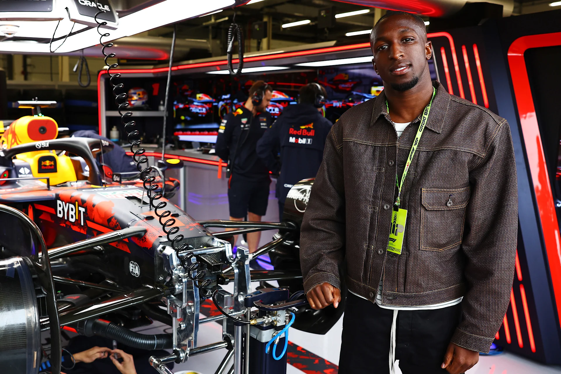Leeds United visit Red Bull Racing at the British GP - Leeds United