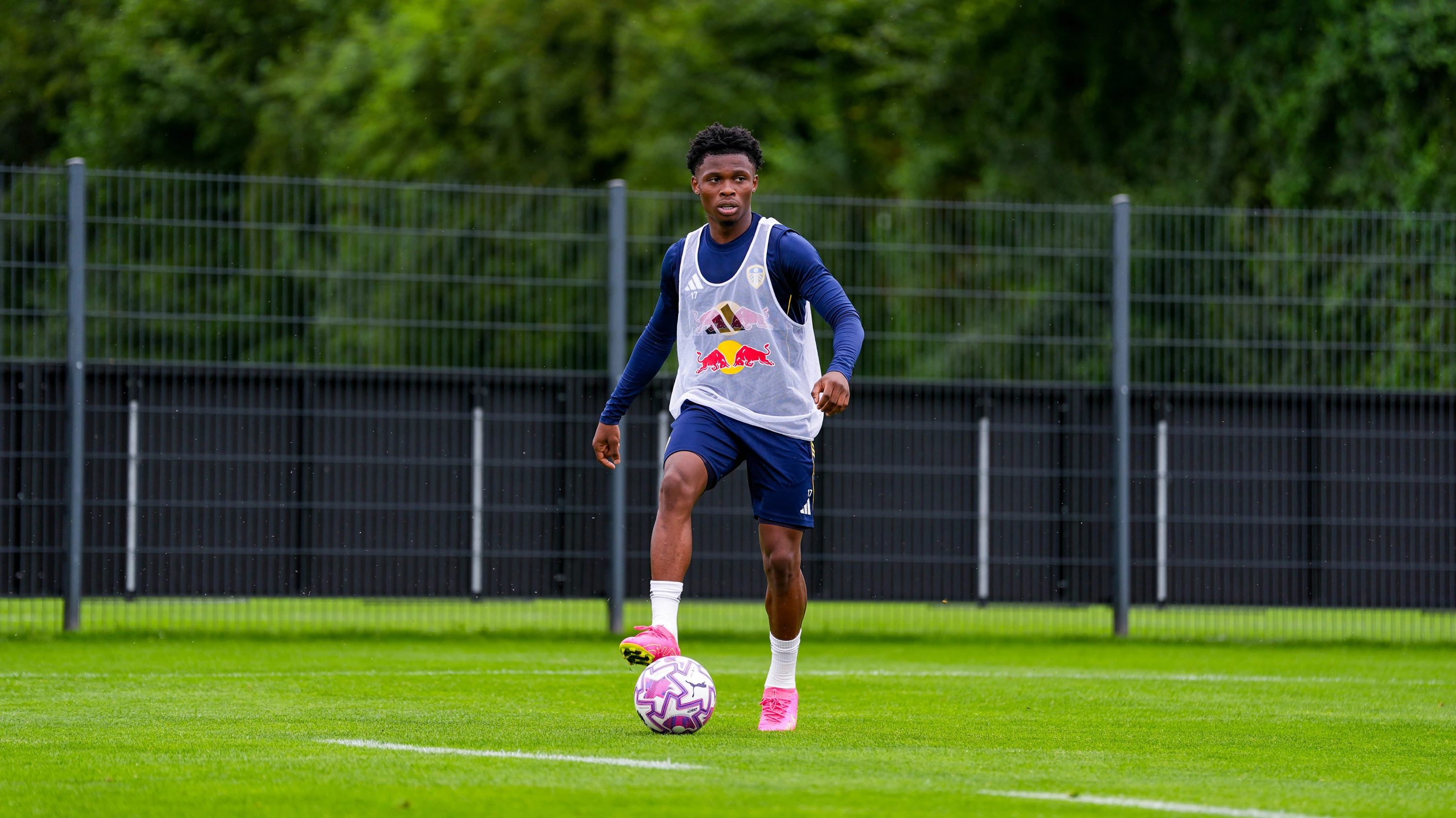 Largie Ramazani training