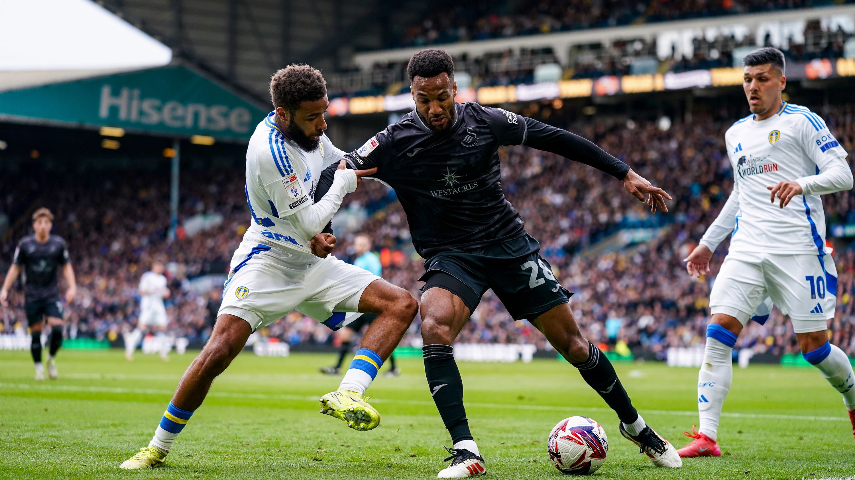 Jayden Bogle vs Swansea City
