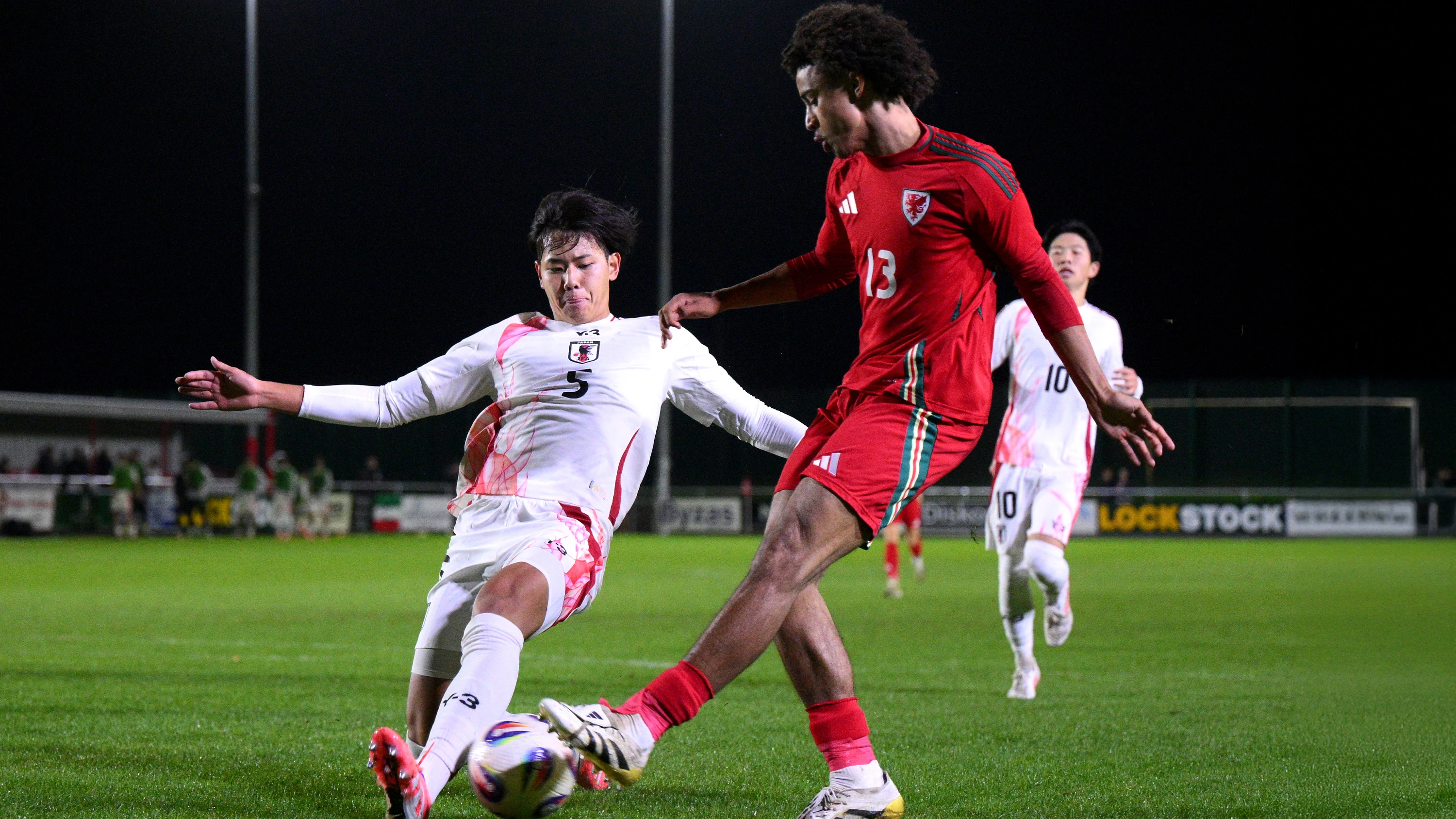 Jayden Lienou Wales U19 vs Japan