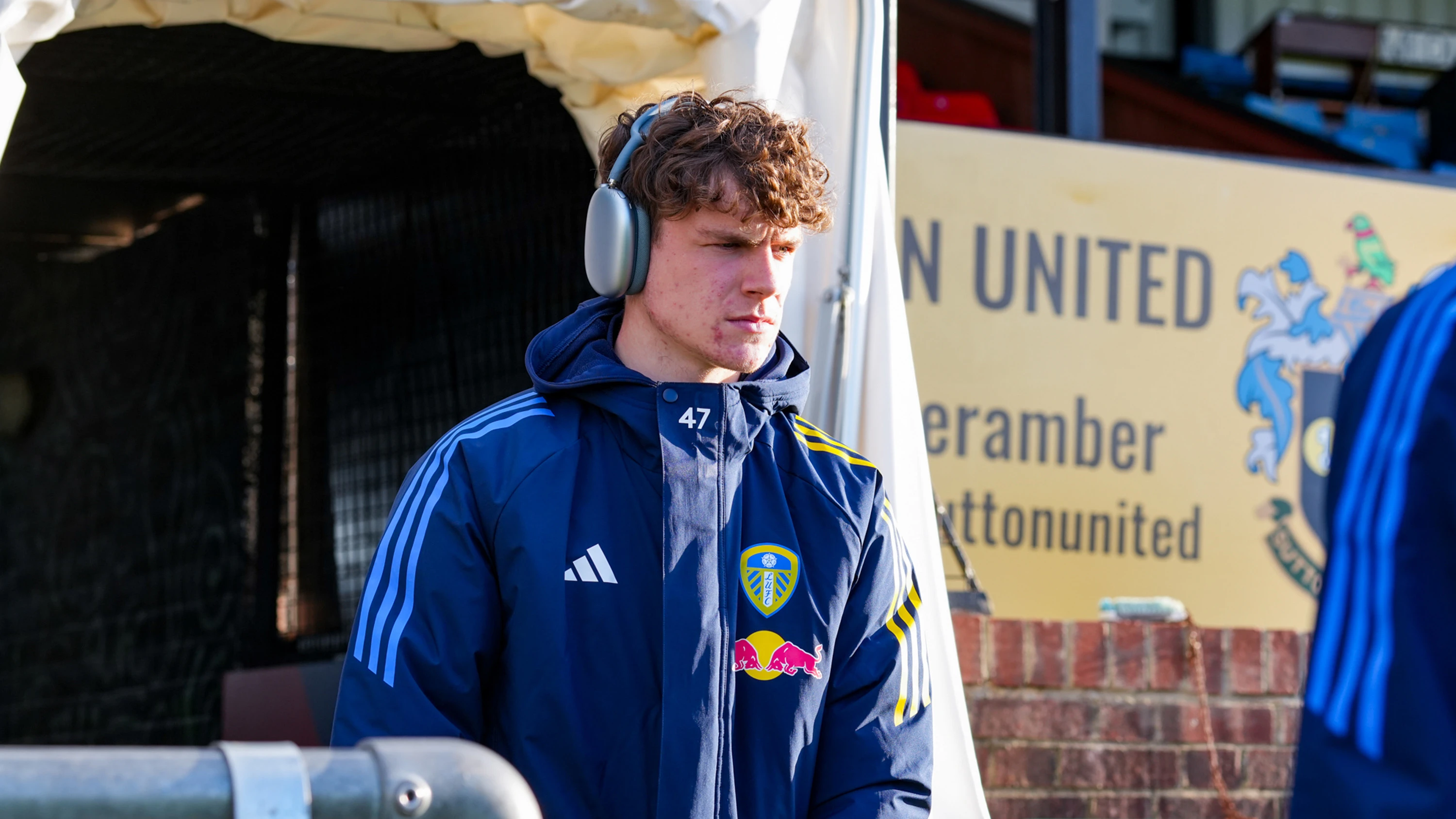 Rhys Chadwick arrivals vs Palace U21