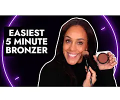 VIDEO: How to apply bronzer in 5 minutes | perfect bronzer placement
