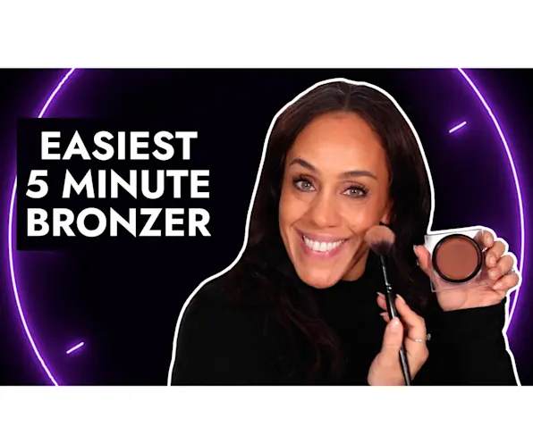 VIDEO: How to apply bronzer in 5 minutes | perfect bronzer placement