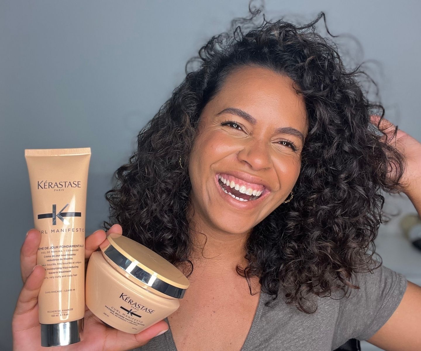 I Tried These New Kérastase Curl Manifesto Products on My Curly,  Frizz-Prone Hair