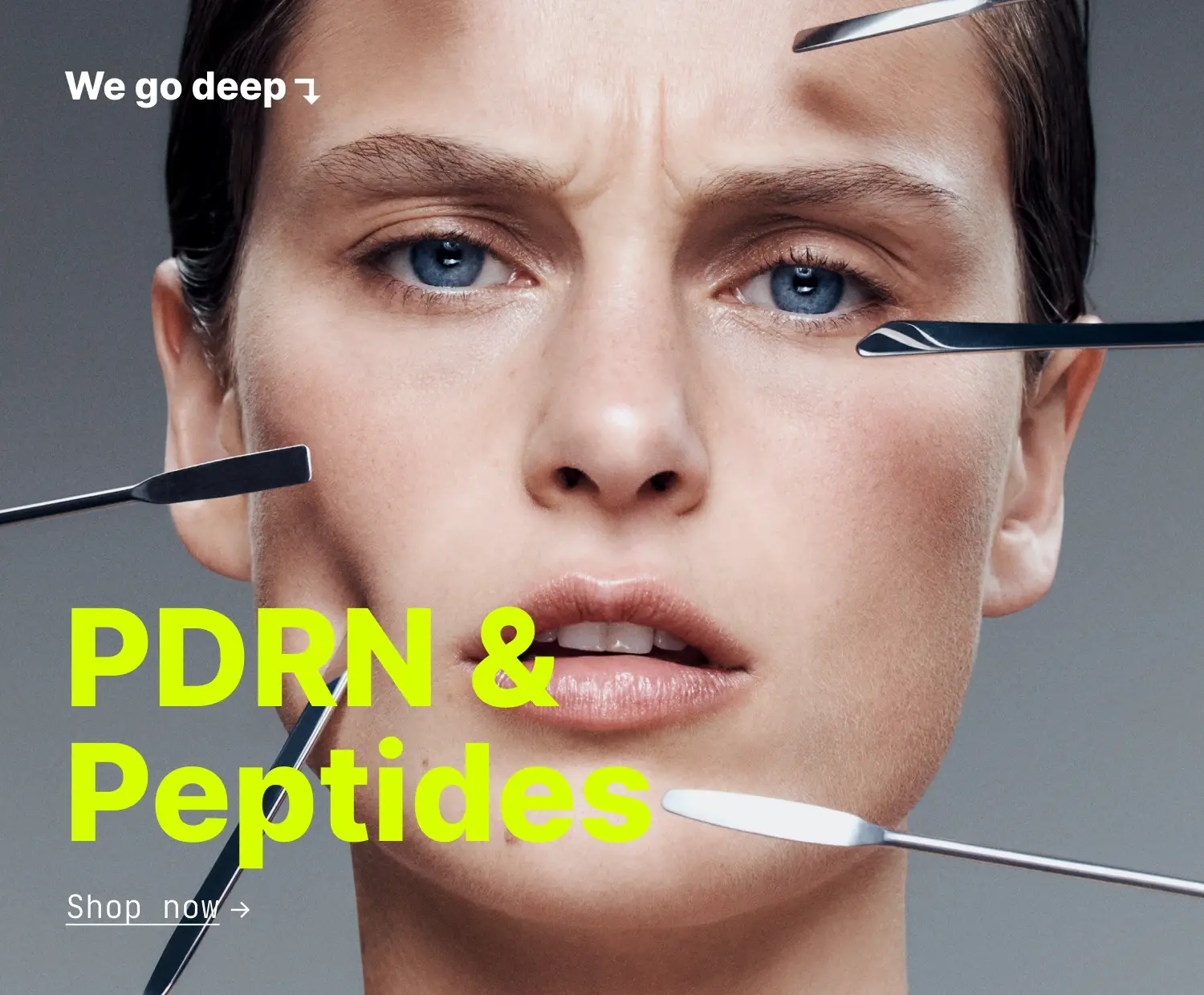 AUS Homepage Banner- Image 2 - We Go Deep PDRN & Peptides