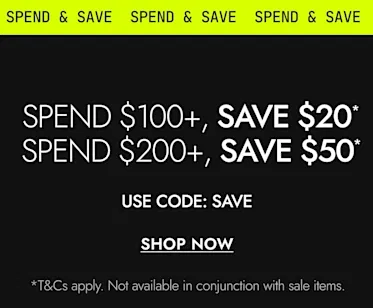 AUS Homepage Banner- Image 2 - Spend & Save