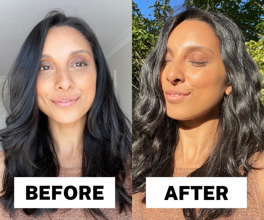 Mermade Hair review before and after