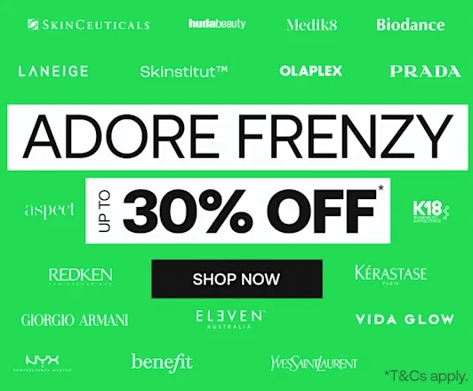 AU Promotions Page Top Carousel - Adore Frenzy