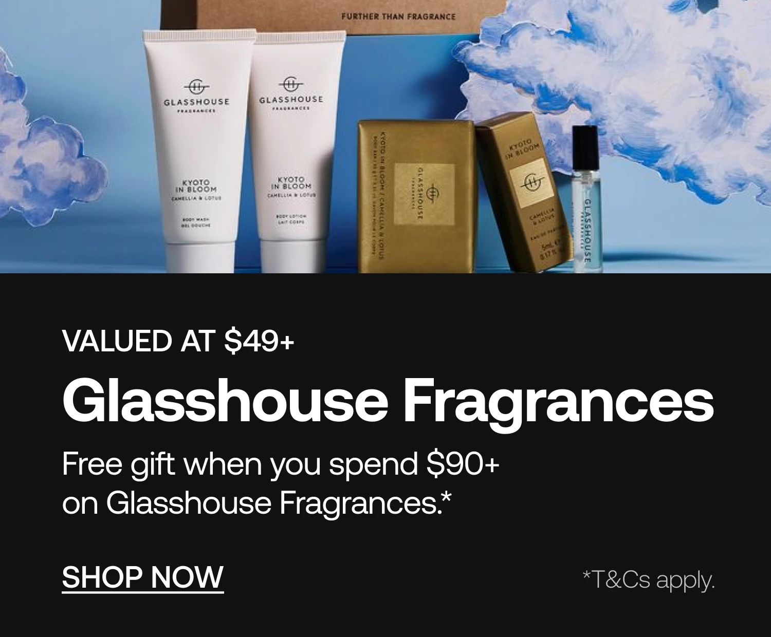 AUS Homepage Banner - Image 6 - Glasshouse Fragrances Major GWP