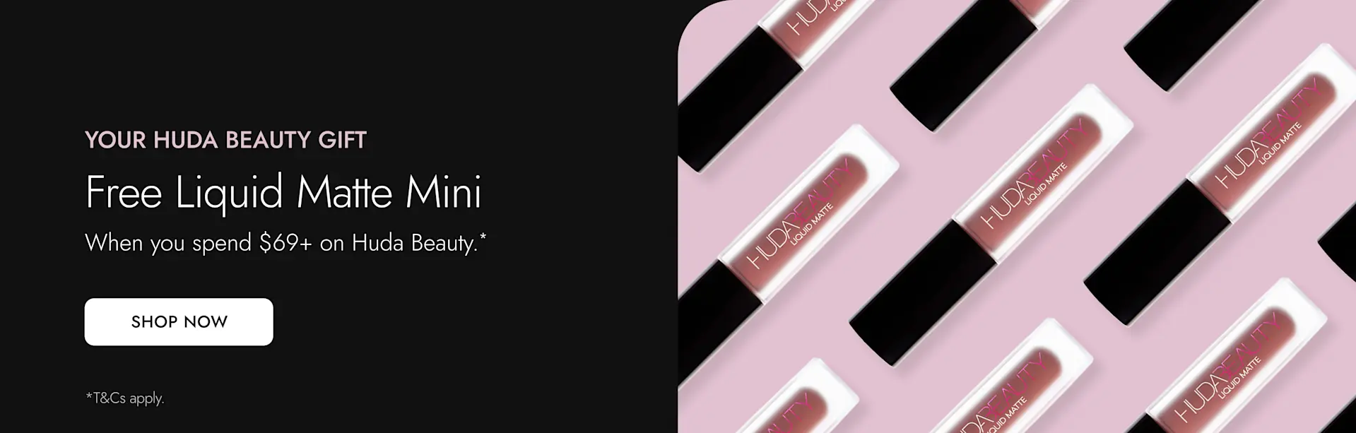 AUS Homepage Banner Image 5 - Huda Beauty