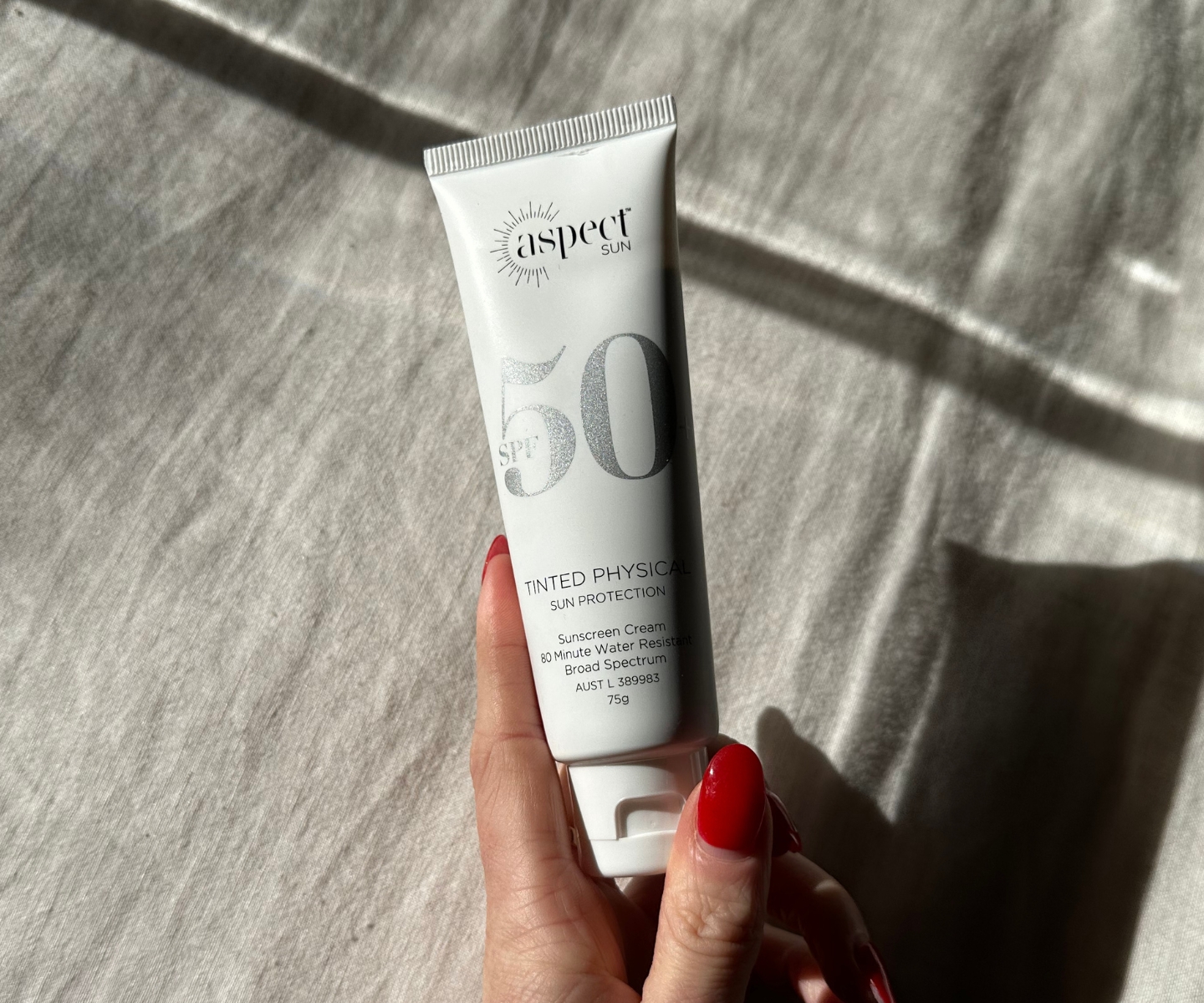 Aspect Sun Tinted Physical SPF 50 in-article pic