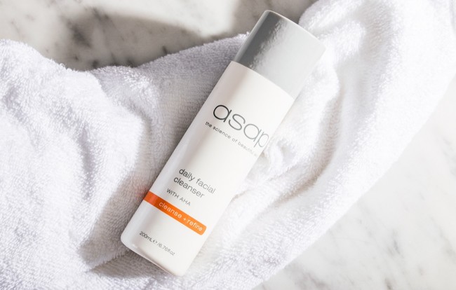 asap daily facial cleanser