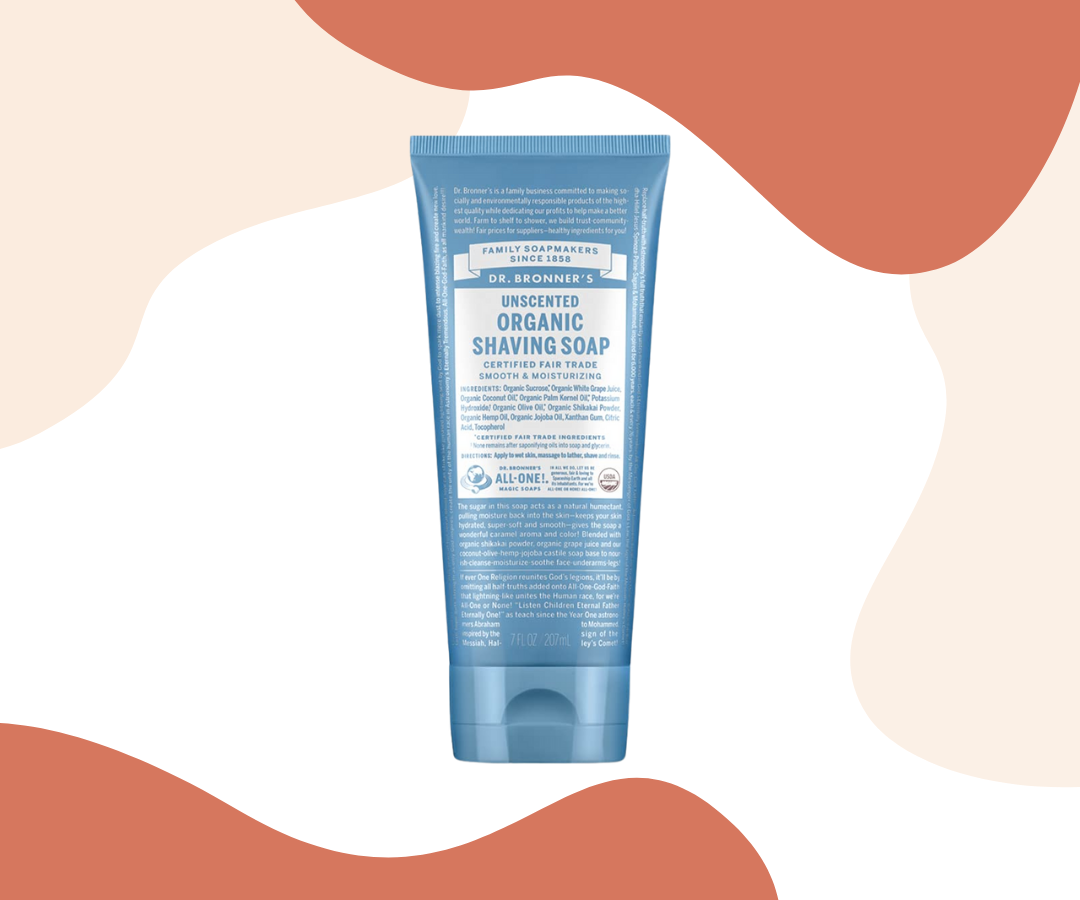 Dr. Bronner Organic Shaving Soap in Unscented