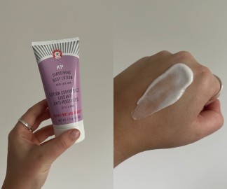 FIRST AID BEAUTY KP Smoothing Body Lotion in-article
