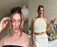 My Effortless Engagement Party Updo That's Perfect for Events (And Shockingly Simple)