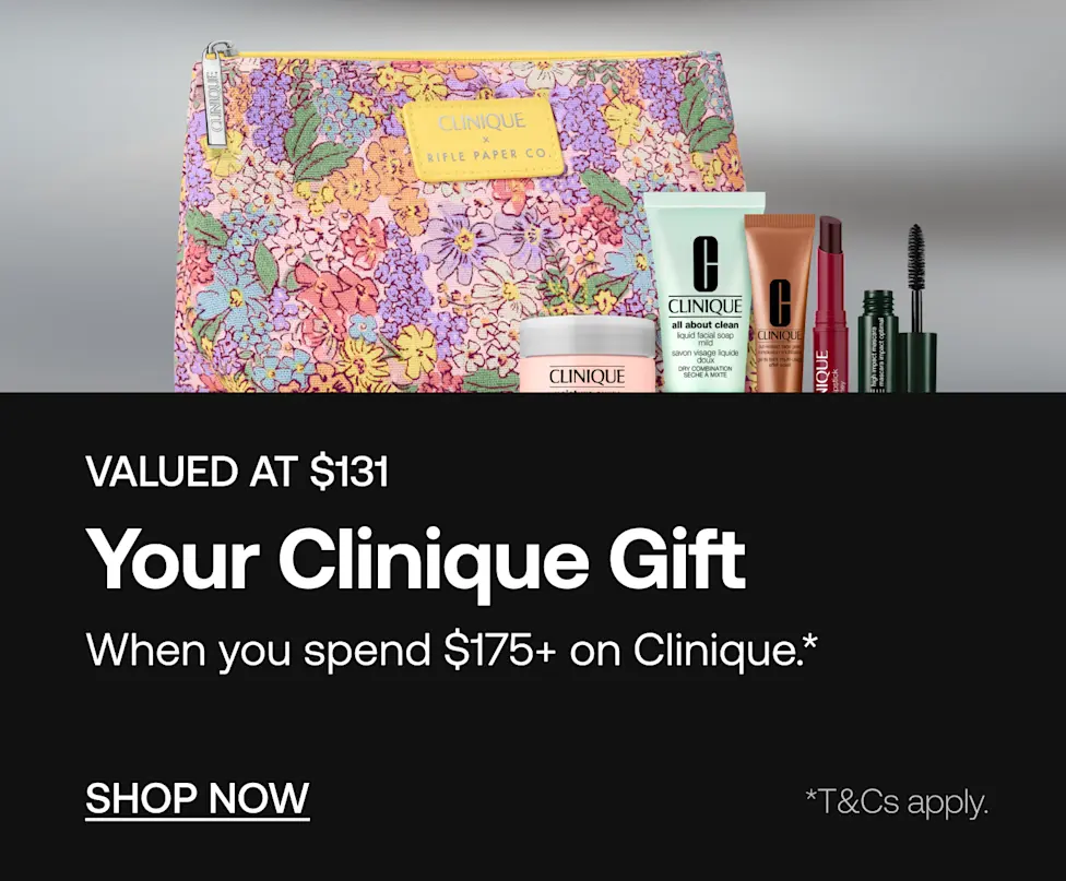 AUS Homepage Banner - Image 6 - Clinique Major Gift