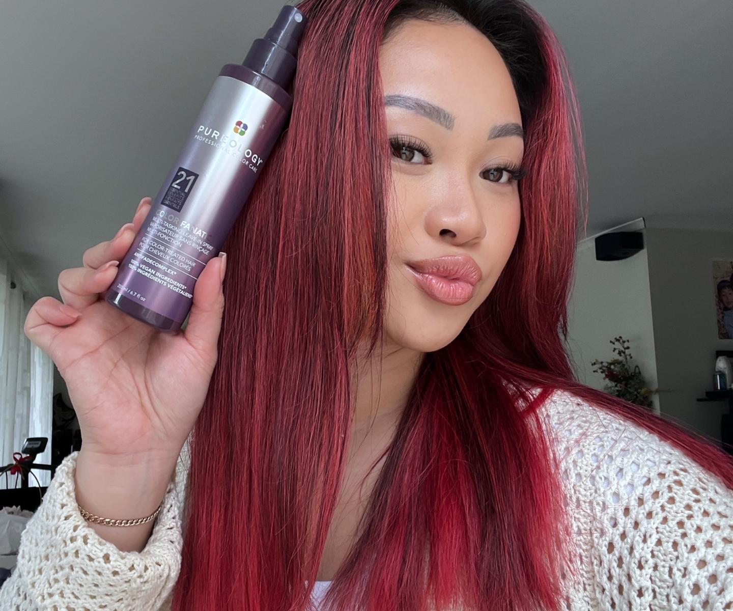 Pureology Color Fanatic Multi-Tasking Leave-In Spray Hero Chloe