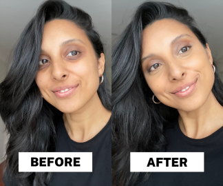 Eye Of Horus Skin Tint Serum Foundation before and after