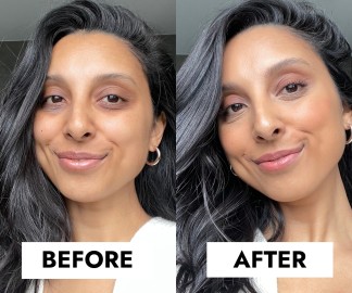 My MAKE UP FOR EVER HD Skin Foundation Review makeup forever before and after