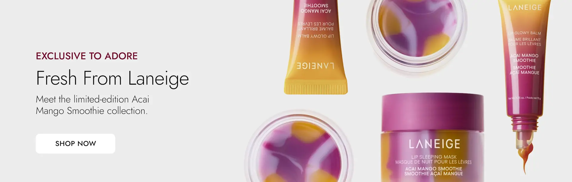 AUS Homepage Banner - Image 4 - Laneige Exclusive