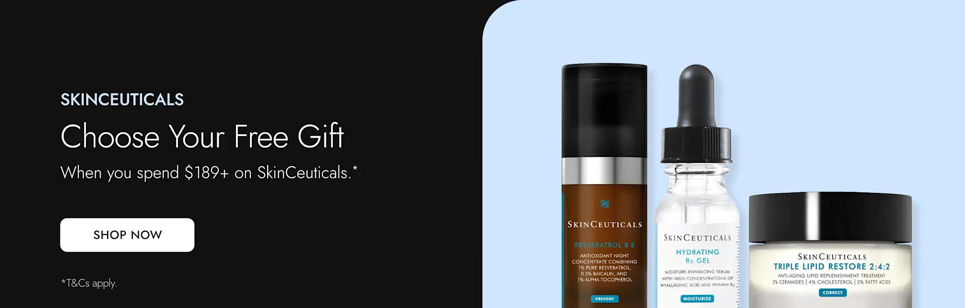 AUS Homepage Banner- Image 2 - Skinceuticals