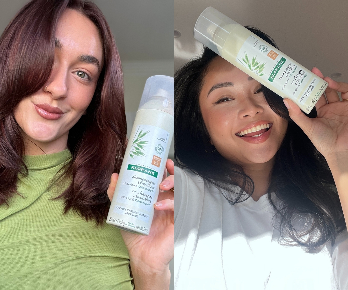 Klorane Dry Shampoo with Oat and CERAMIDE LIKE Chloe & Jas hero